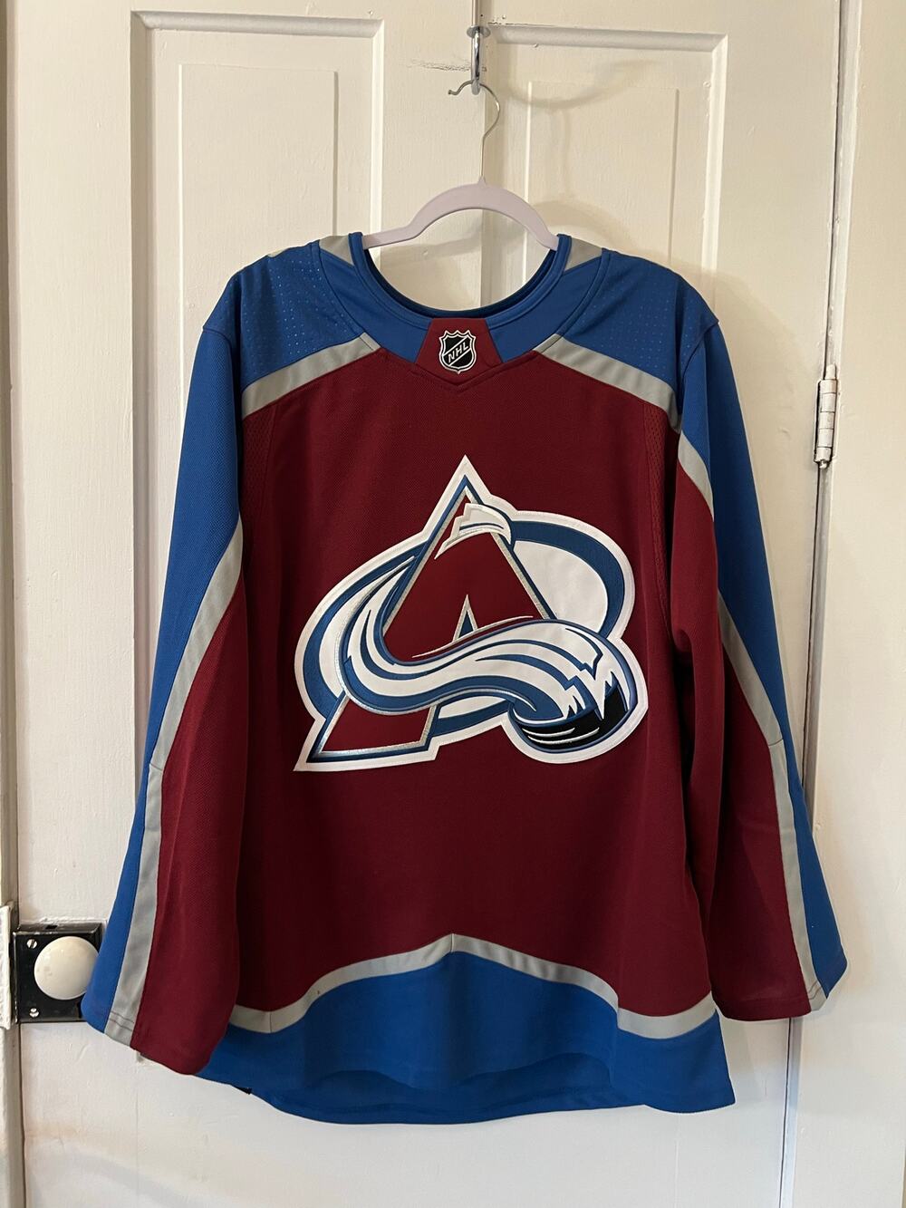 Adidas NHL Colorado Avalanche hockey jersey mens 52 large prime green no name